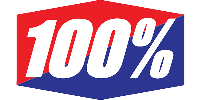 100%